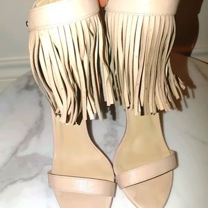 Fringe heels